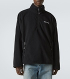 Miu Miu Fleece half-zip sweater