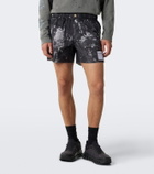Satisfy Printed technical shorts