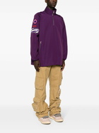 Lanvin Purple Pluto Half-Zip Windbreaker