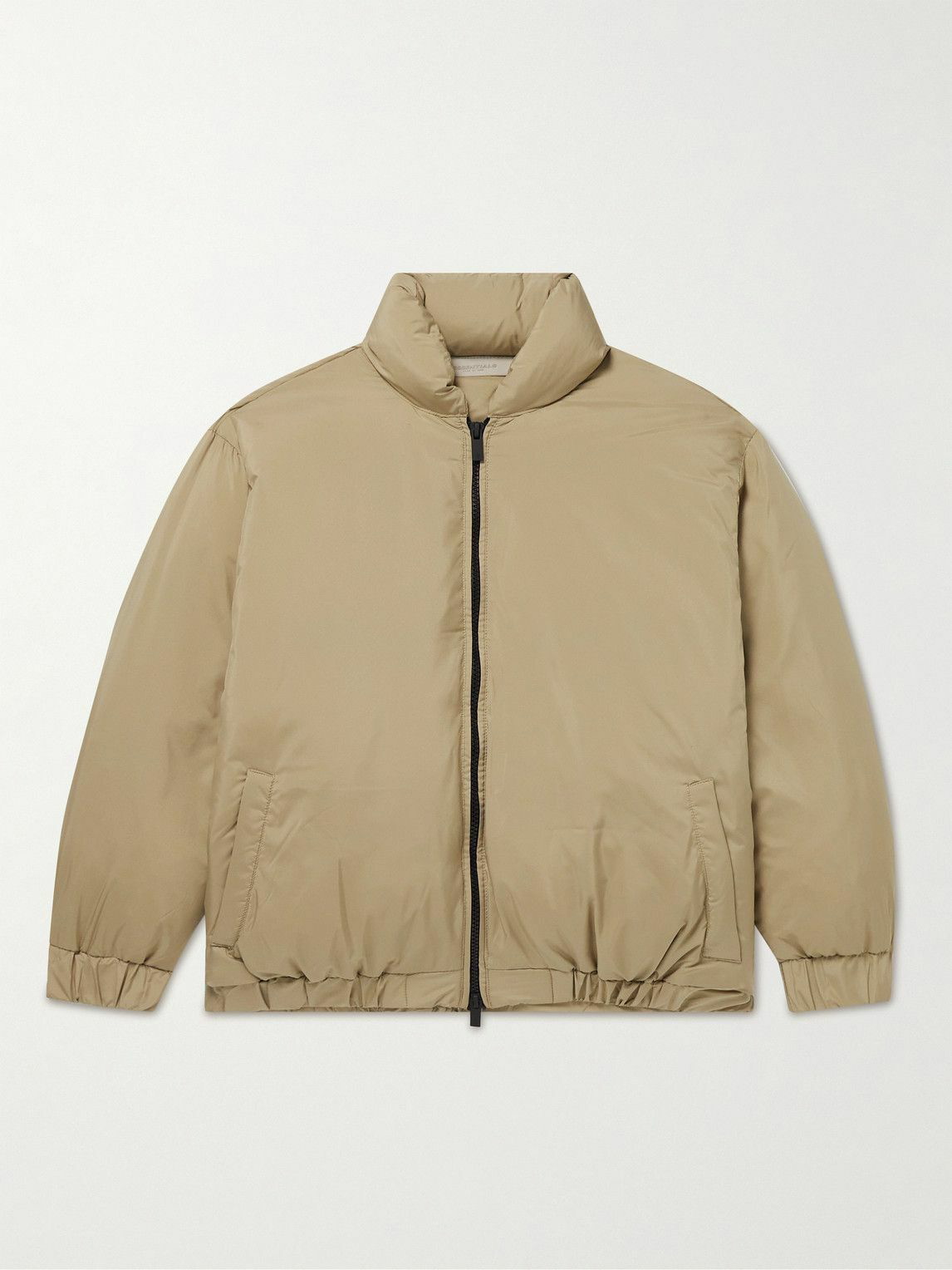 Thom Browne Kids padded bomber jacket - White