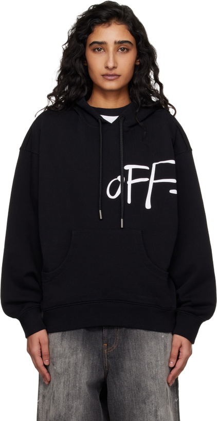 Photo: Off-White Black Shared Over Hoodie