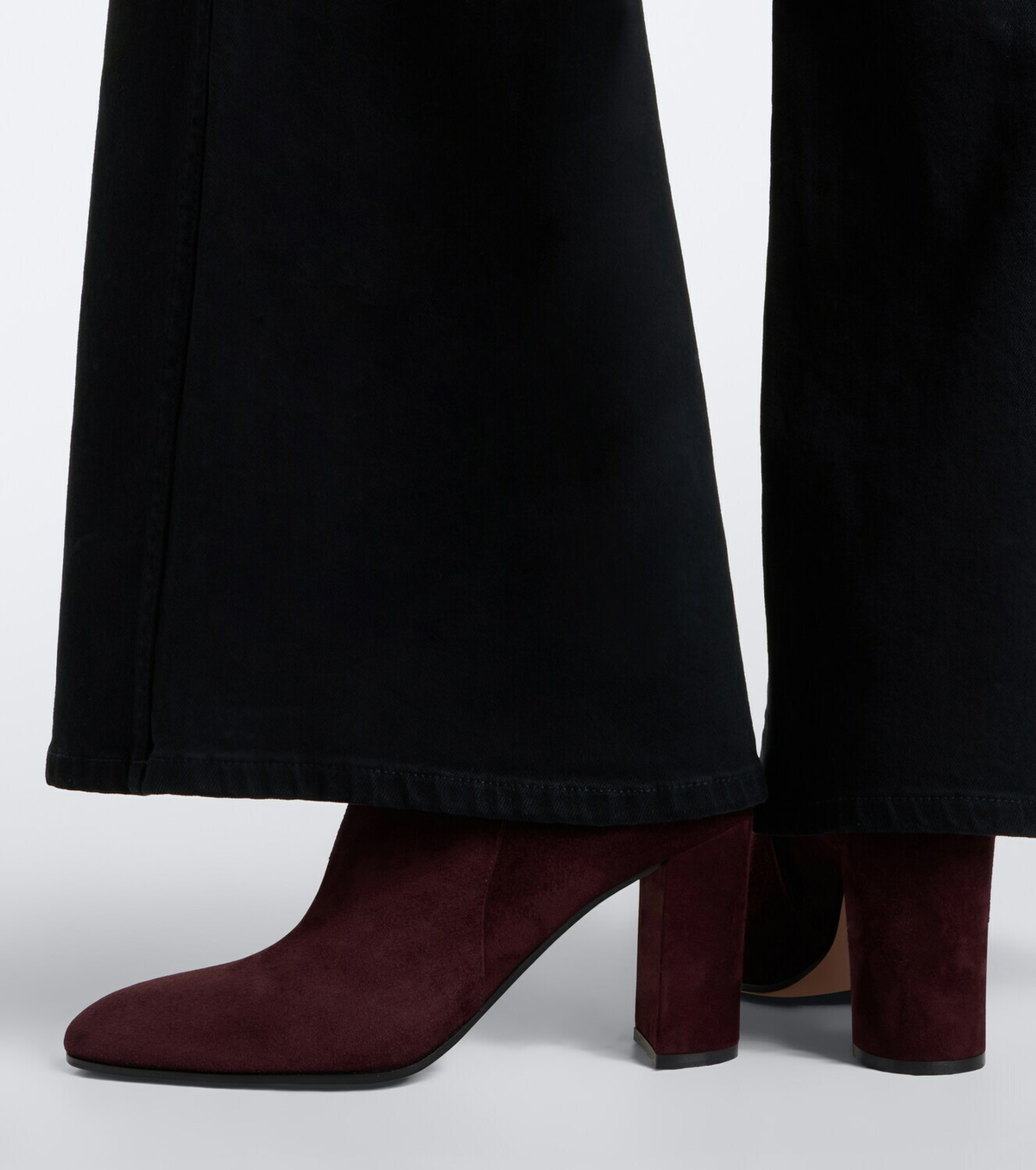 Gianvito Rossi Suede ankle boots