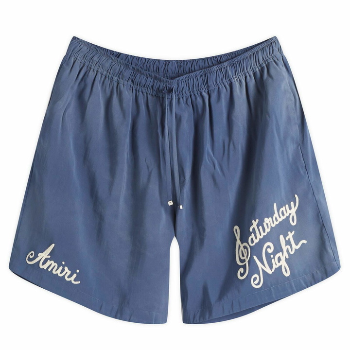 Photo: AMIRI Men's Saturday Night Shorts in Navy