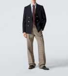 Valentino Double-breasted virgin wool blazer