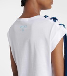 Pucci Iride-detail cotton T-shirt