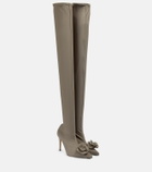 Victoria Beckham Appliqué over-the-knee boots