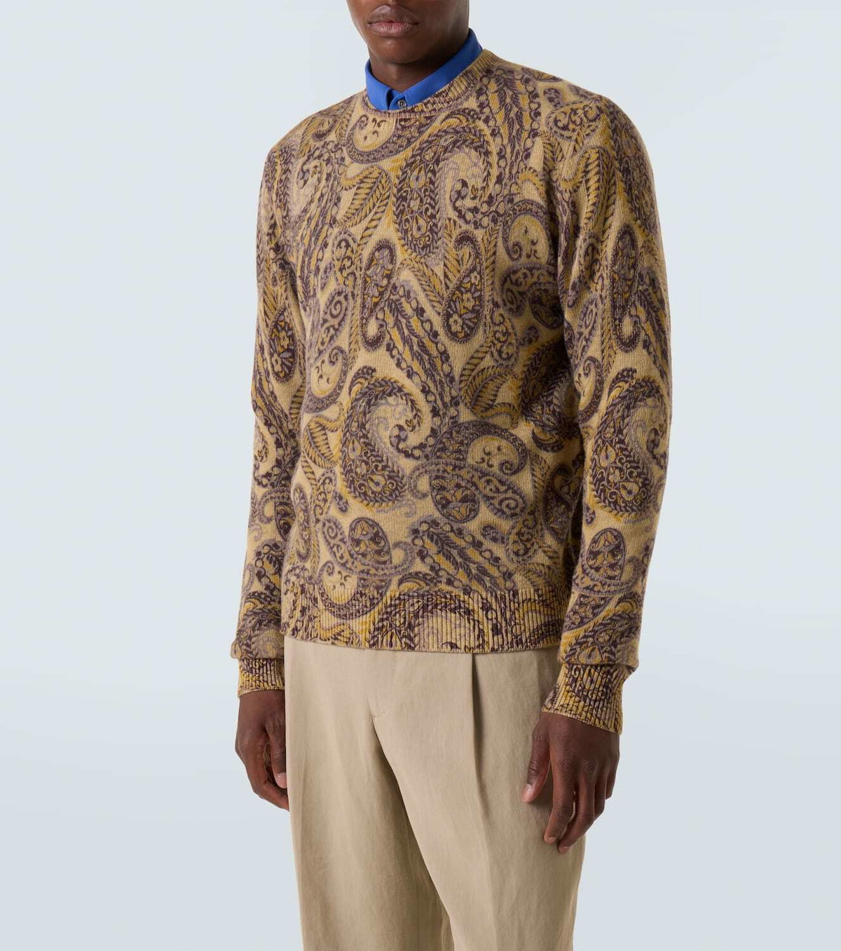 Etro Jacquard wool sweater