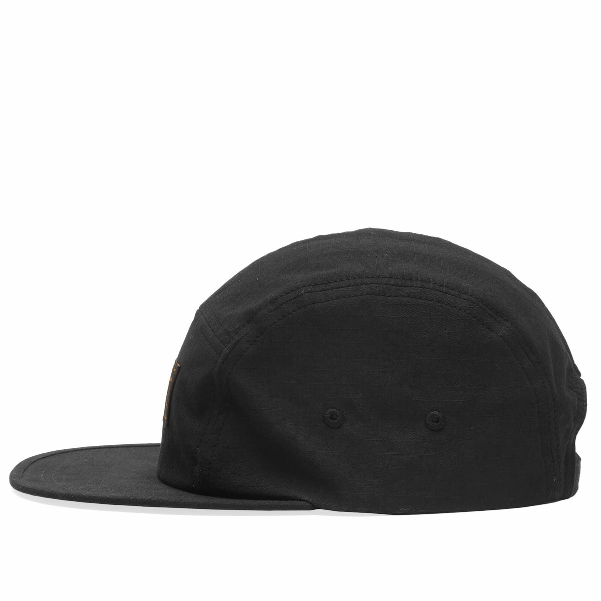 WTAPS Men's T-5 03 Ripstop 5 Panel Cap in Black WTAPS