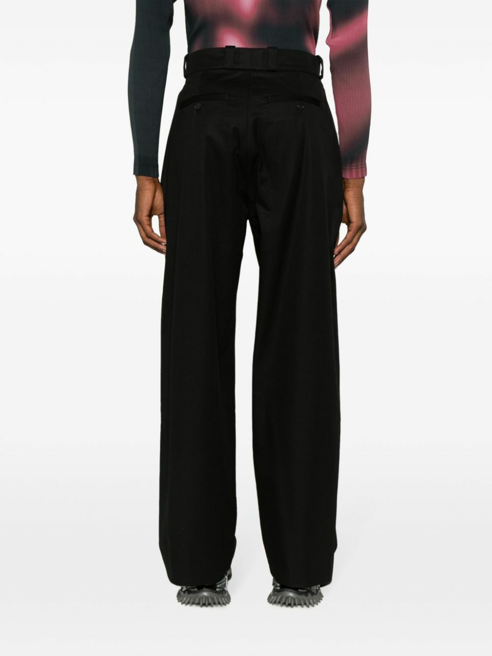 EYTYS Black Scout Cotton Trousers