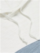 FAHERTY - Sunray Printed Slub Organic Cotton-Jersey Hoodie - Multi