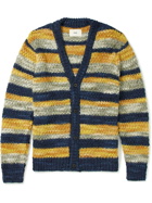 Folk - Striped Knitted Cardigan - Multi