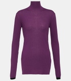 Plan C Ribbed-knit wool sweater