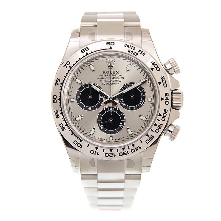 Photo: Rolex Cosmograph Daytona Chronograph Automatic Chronometer Grey Dial Watch 116509GYRO