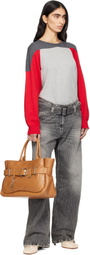OSOI Brown Brocle Bag