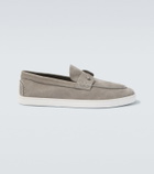 Christian Louboutin Chambeliboat leather boat shoes