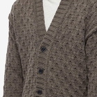 mfpen Men's Fence Cardigan in Brown