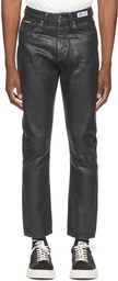 Eytys Black Coated Solstice Jeans