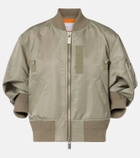 Sacai Cropped bomber jacket
