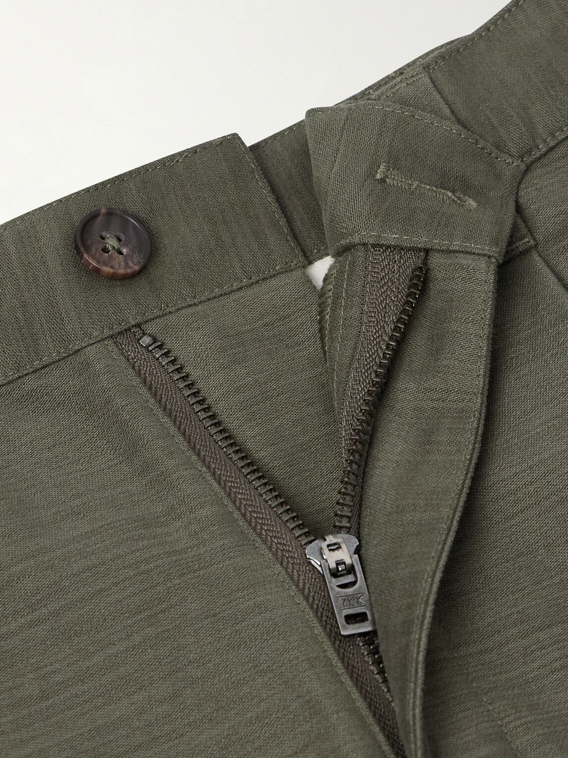 Aimé Leon Dore - Straight-Leg Pleated Cotton Trousers - Brown