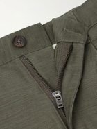 Aimé Leon Dore - Straight-Leg Pleated Cotton Trousers - Brown