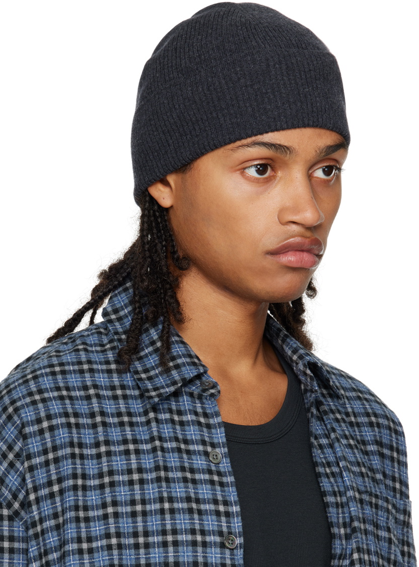 Our Legacy Gray Knit Beanie Our Legacy