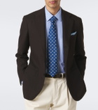 Charvet Paisley silk twill tie