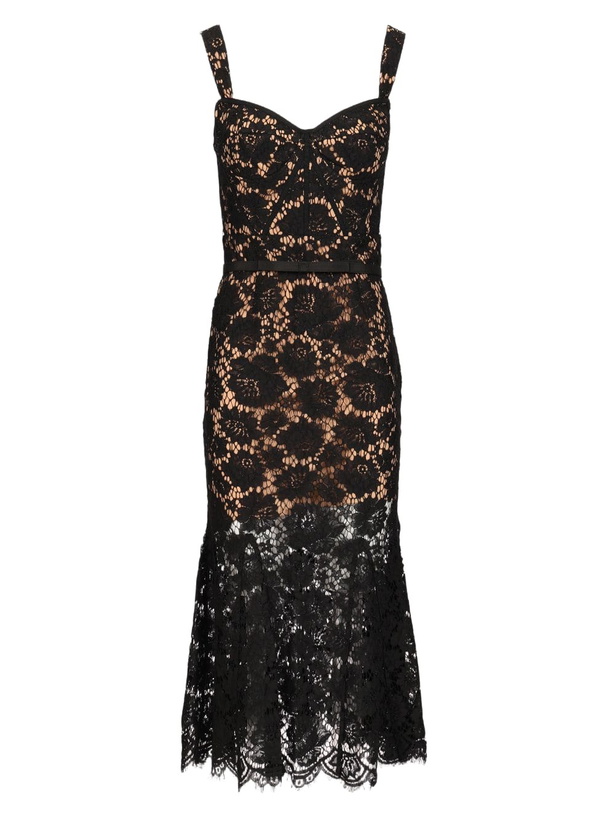 Photo: self-portrait Lace Midi Dress