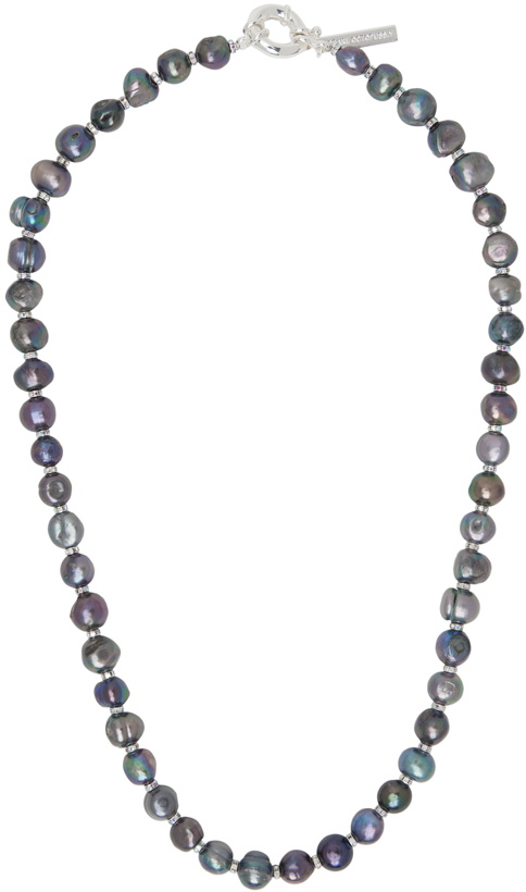 Photo: PEARL OCTOPUSS.Y Purple Pearl Noir Necklace