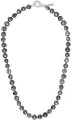 PEARL OCTOPUSS.Y Purple Pearl Noir Necklace