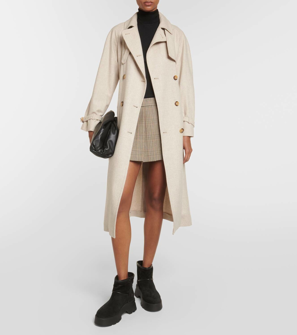 Gianvito Rossi Shearling-lined suede ankle boots
