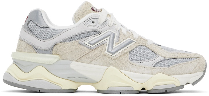 Photo: New Balance Beige & Gray Lunar New Year 9060 Sneakers