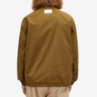 Men's AAPE Now Lightweight Coach Jacket in Green (Brown)