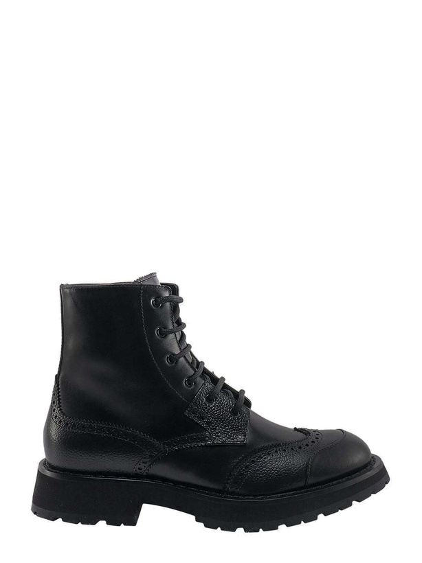 Photo: Alexander Mcqueen Punk Worker Black   Mens