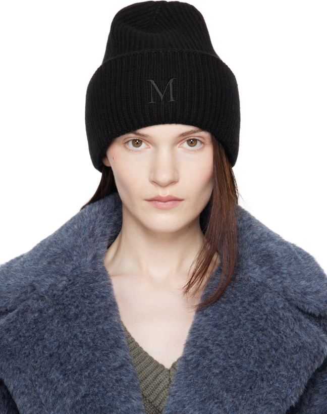 Photo: Max Mara Black Retina Beanie