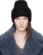 Max Mara Black Retina Beanie