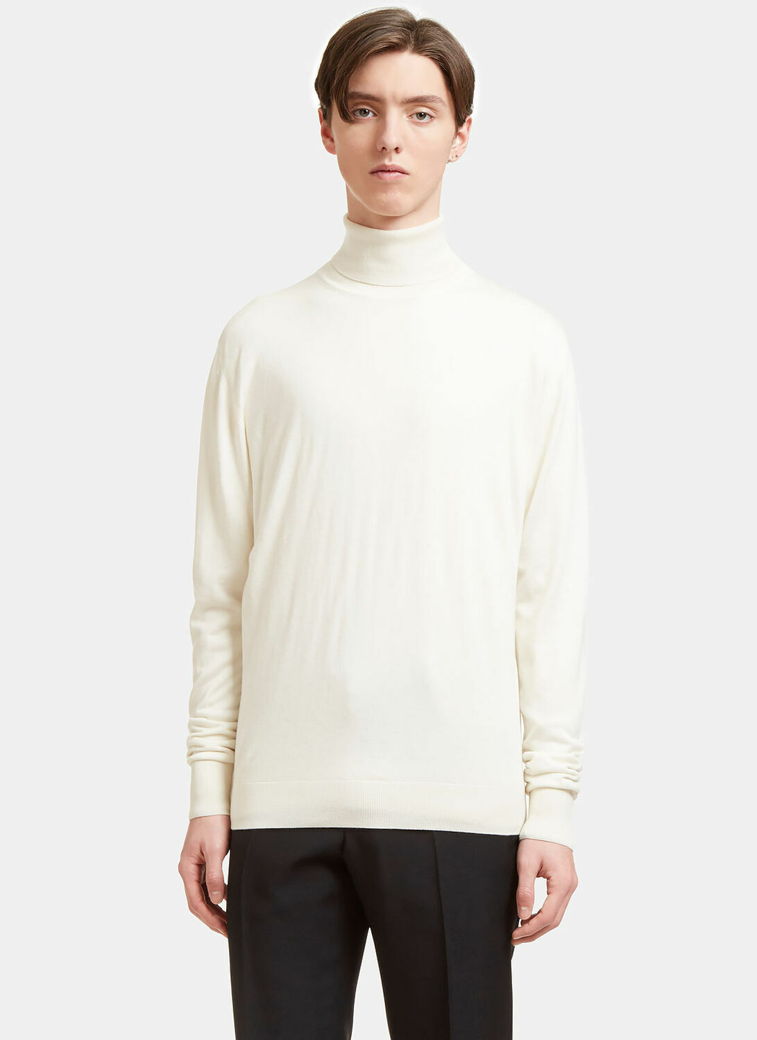 Aiezen Silk and Cashmere-Blend Turtleneck Sweater