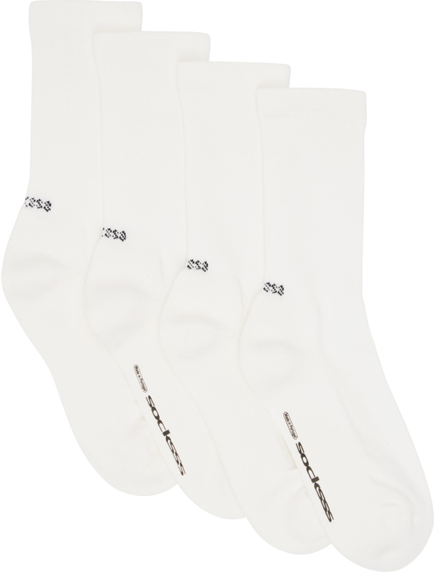Photo: SOCKSSS Two-Pack White Socks