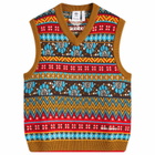 Adidas x Wales Bonner Knitted Vest in Multi