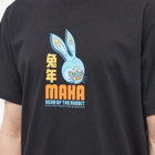 Maharishi Men's Lunar Year Of The Rabbit T-Shirt in Black