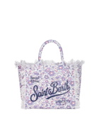 MC2 Saint Barth Betsy Cotton Canvas Colette Liberty Handbag |made With Liberty Fabric