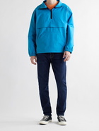 FRAME - Shell Half-Zip Jacket - Blue