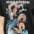Maharishi Men's Double Dragon T-Shirt in Black
