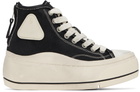 R13 Black Kurt High Top Sneakers