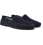 Thom Sweeney - Suede Slippers - Blue