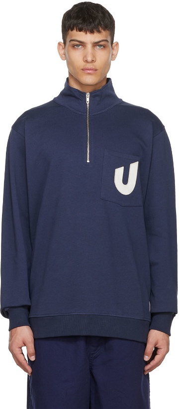 Photo: YMC Navy Umbro Edition Sweatshirt