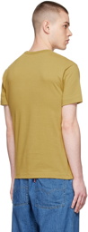 COMME des GARÇONS PLAY Khaki Cotton T-Shirt