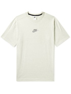 Nike - Sportswear Logo-Appliquéd Cotton-Blend Jersey T-Shirt - Gray