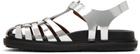 Marni Silver Fisherman's Sandals