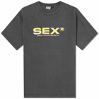 Carne Bollente Men's Sex T-Shirt in Washed Black