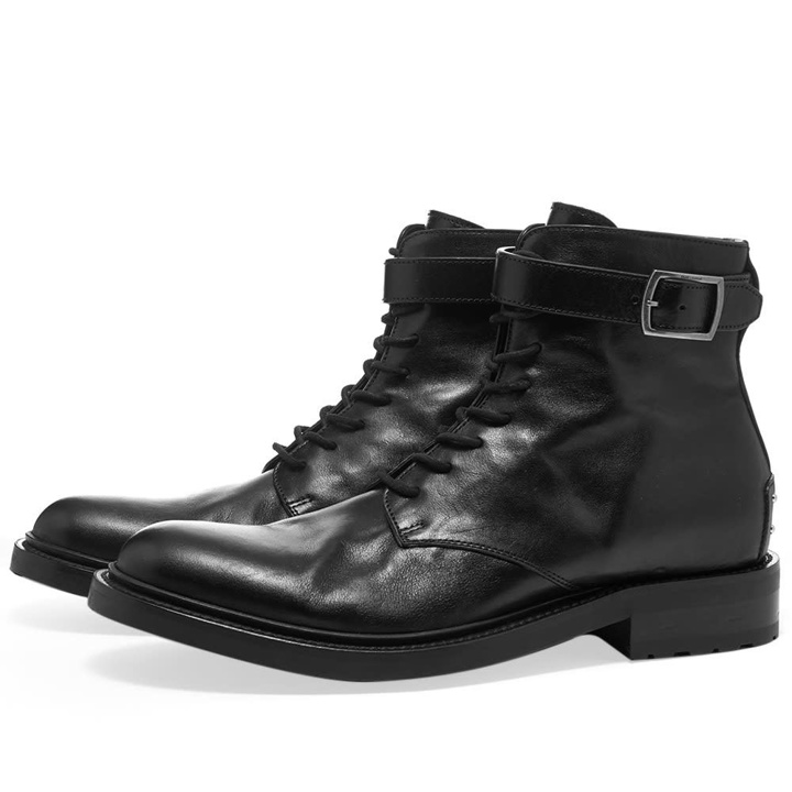 Photo: Saint Laurent Army Leather Studded Boot